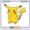 Pikachu cute character design download for crafts projects, high quality SVG and PNG files available