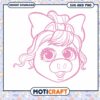 Piggy SVG PNG Instant Download Cut File