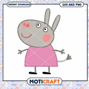 Peppa Pig Sister SVG Cut File