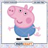 Peppa Pig Digital Download, SVG and PNG File for Crafts