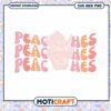 Peach SVG Retro Design