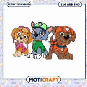 Paw Patrol SVG Bundle Skye