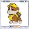 Paw Patrol Rubble SVG PNG