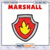 Paw Patrol Marshall SVG PNG