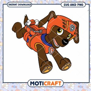 Paw Patrol dog character illustration