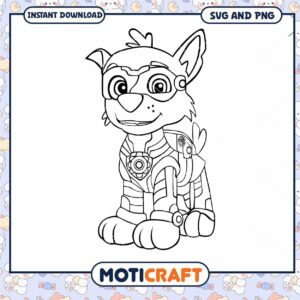 Paw Patrol Coloring Page