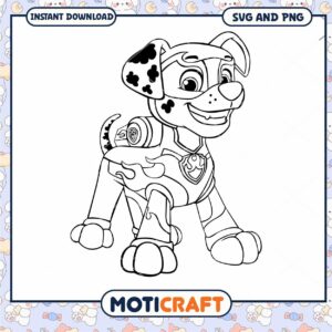 Paw Patrol coloring page download