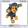 Paw Patrol Chase SVG PNG Instant Download