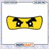 Ninja Mask SVG Clipart for Instant Download Craft Projects