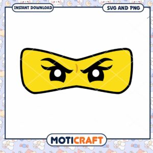 Ninja Mask SVG Cut File Instant Download