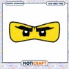 Ninja Eyes SVG PNG Instant Download
