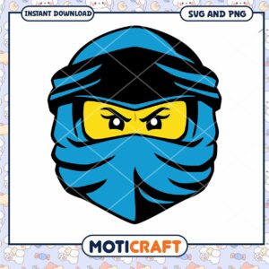 Ninja Character SVG Design for Crafting and Printing Projects