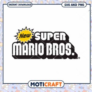 New Super Mario Bros SVG PNG