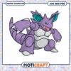 Nidoking Character Design for Download, SVG and PNG Formats Available