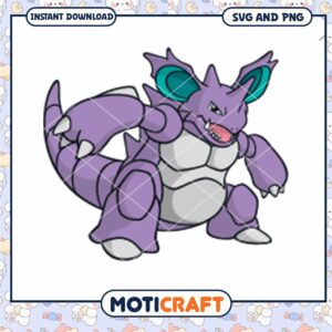 Nidoking Character Design for Download
