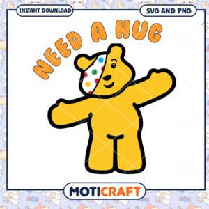 Need a Hug Bear Design