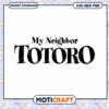 My Neighbor Totoro Instant Download, SVG and PNG Files Included