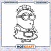 Minion Maid SVG PNG Download