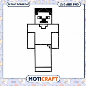 Minecraft SVG PNG Instant Download