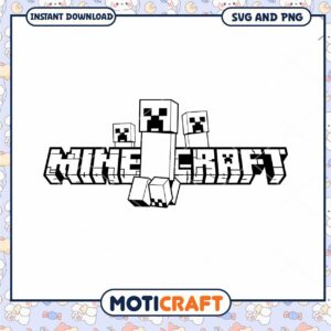 Minecraft SVG and PNG design, perfect for crafting projects