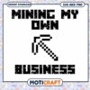 Minecraft Pixel Art SVG PNG Business