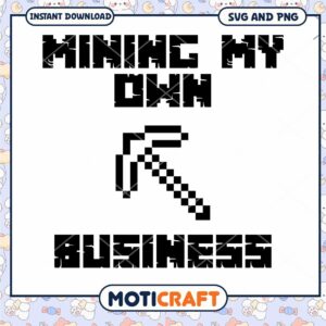 Minecraft Pixel Art SVG PNG Business