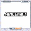 Minecraft logo design for instant download, available in SVG and PNG