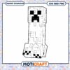 Minecraft Creeper SVG Printable