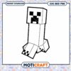 Minecraft Creeper SVG PNG Instant Download
