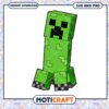 Minecraft Creeper Character Downloadable SVG and PNG Files, Perfect for Craft Projects