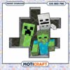 Minecraft Characters Clipart Download for Crafts, Instant SVG PNG Files