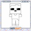 Minecraft Character SVG and PNG, Instant Download Art Template