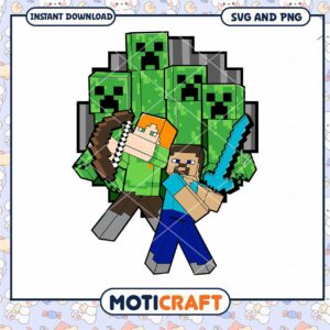 Minecraft character artwork