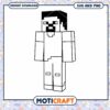 Minecraft Character Clipart, Instant Download SVG and PNG Files