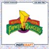 Mighty Morphin Power Rangers logo design download, SVG and PNG files