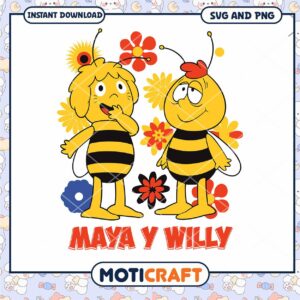 Maya and Willy Bee Art