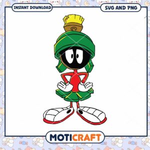 Marvin the Martian cartoon character design