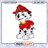 Marshall Paw Patrol SVG PNG Instant Download