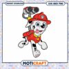 Marshall Fire Pup SVG PNG