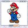 Mario Character Clipart Download, Fun SVG and PNG Files Available