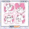 Marie Cat SVG PNG Cut Files Bundle