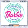 Malibu Barbie Beach SVG PNG Instant Download