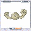 Machop SVG Pokemon Muscle Digital Download