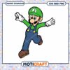 Luigi SVG Cut File Instant Download