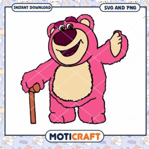 Lotso Hugging Bear SVG PNG Instant Download