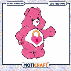 Love-a-lot Bear SVG