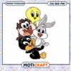 Looney Tunes Character Group SVG and PNG Download, Fun Cartoon Art