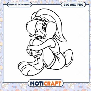 Lola Bunny SVG Cut File