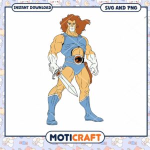 Lion-O SVG PNG Instant Download