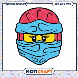 Lego Ninjago Girl SVG PNG Instant Download